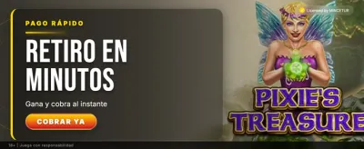 Banner de casino Tinbet Perú mostrando juegos de slots y premios
